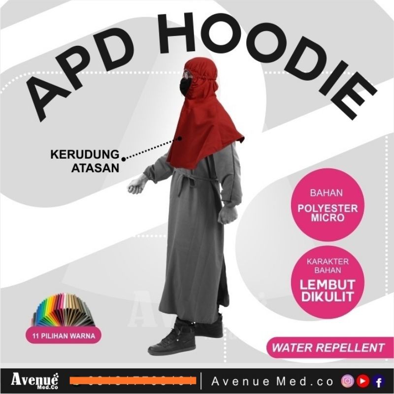 APD HOODIE / KERUDUNG ATASAN