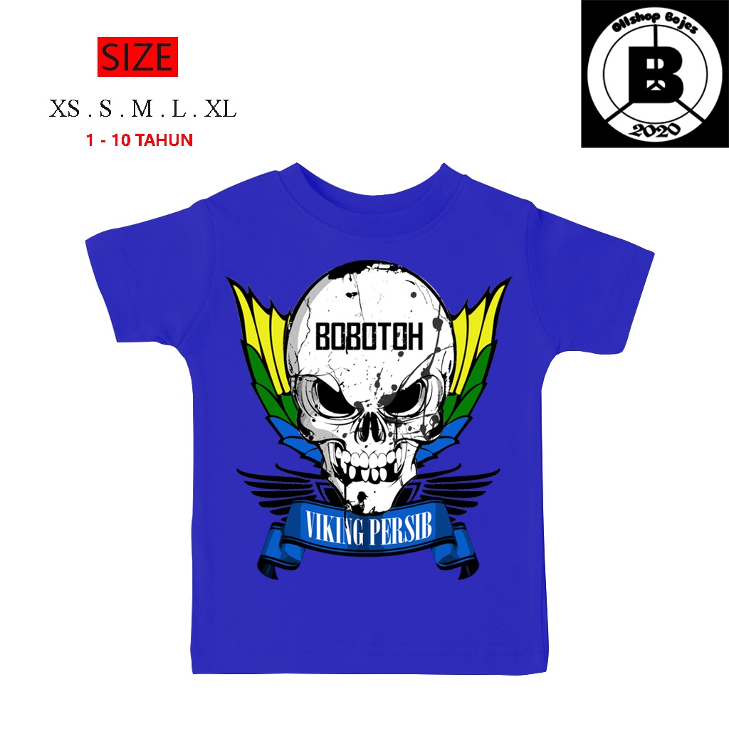 Kaos Anak Persib Bobotoh Baju Viking Sepakbola - Ollshopbojes