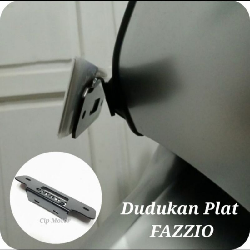 Breket Dudukan Plat No Fazzio Dudukan Plat Nomor Yamaha Fazzio