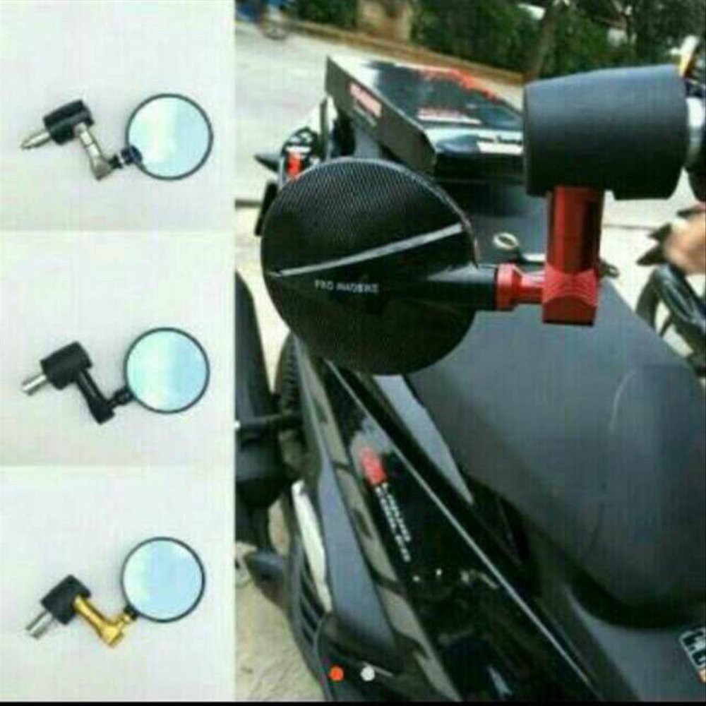 Spion Jalu Stang Bulat Full Cnc Besar semua motor N max Aerox Vario