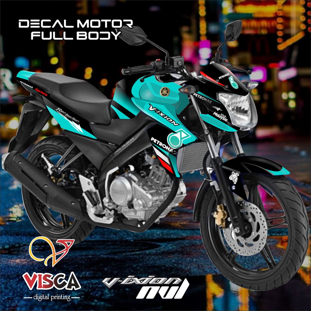 Decal Vixion NVL Decal Vixion New Stiker Vixion NVL Stiker Vixion New Petronas