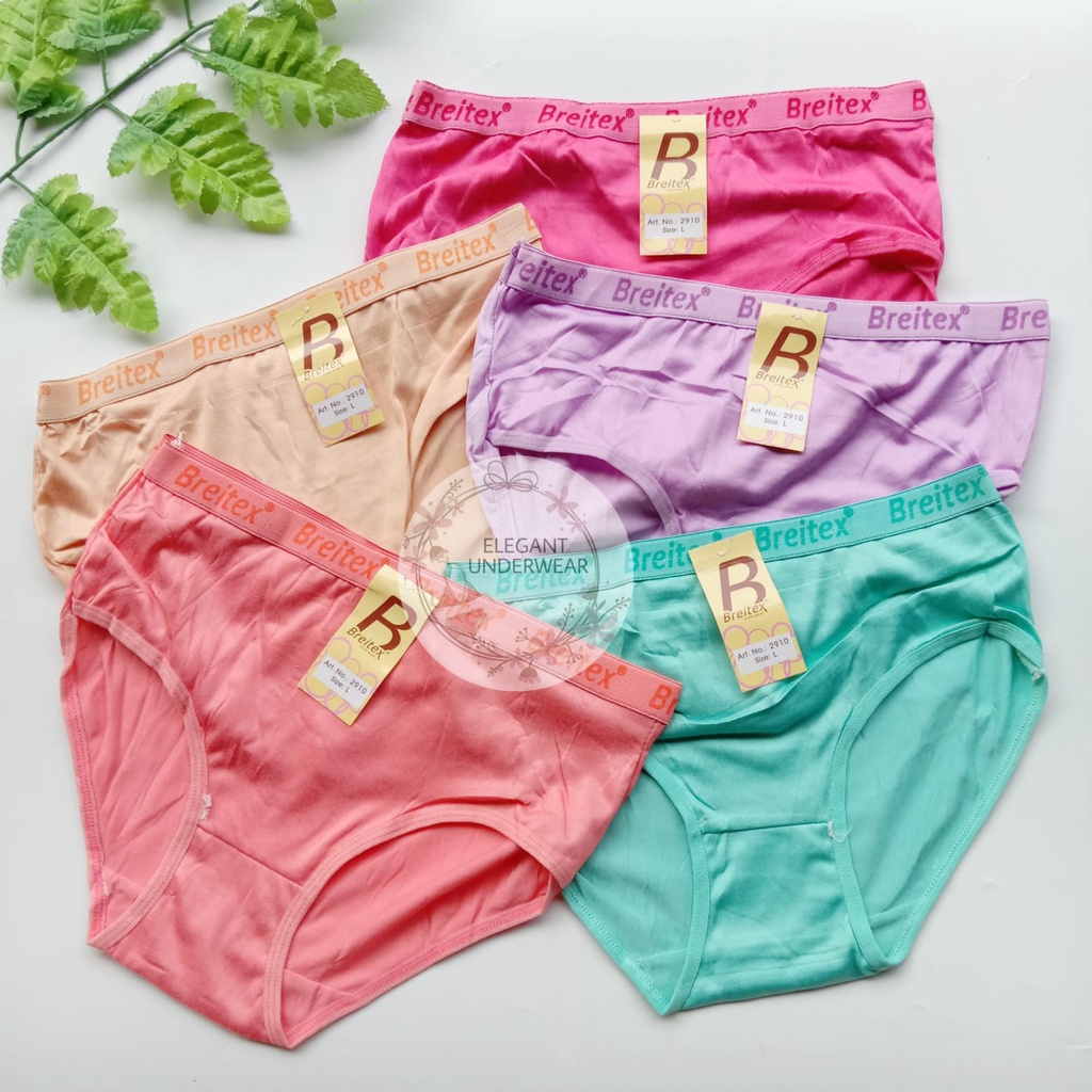 CELANA DALAM WANITA CD POLOS UK L, XL, XXL KARET LEBAR BREITEX 2910