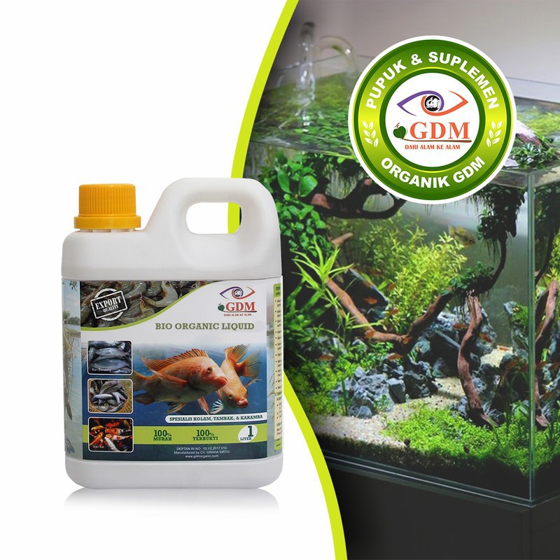 Pupuk Cair Aquascape Organik GDM 1 liter