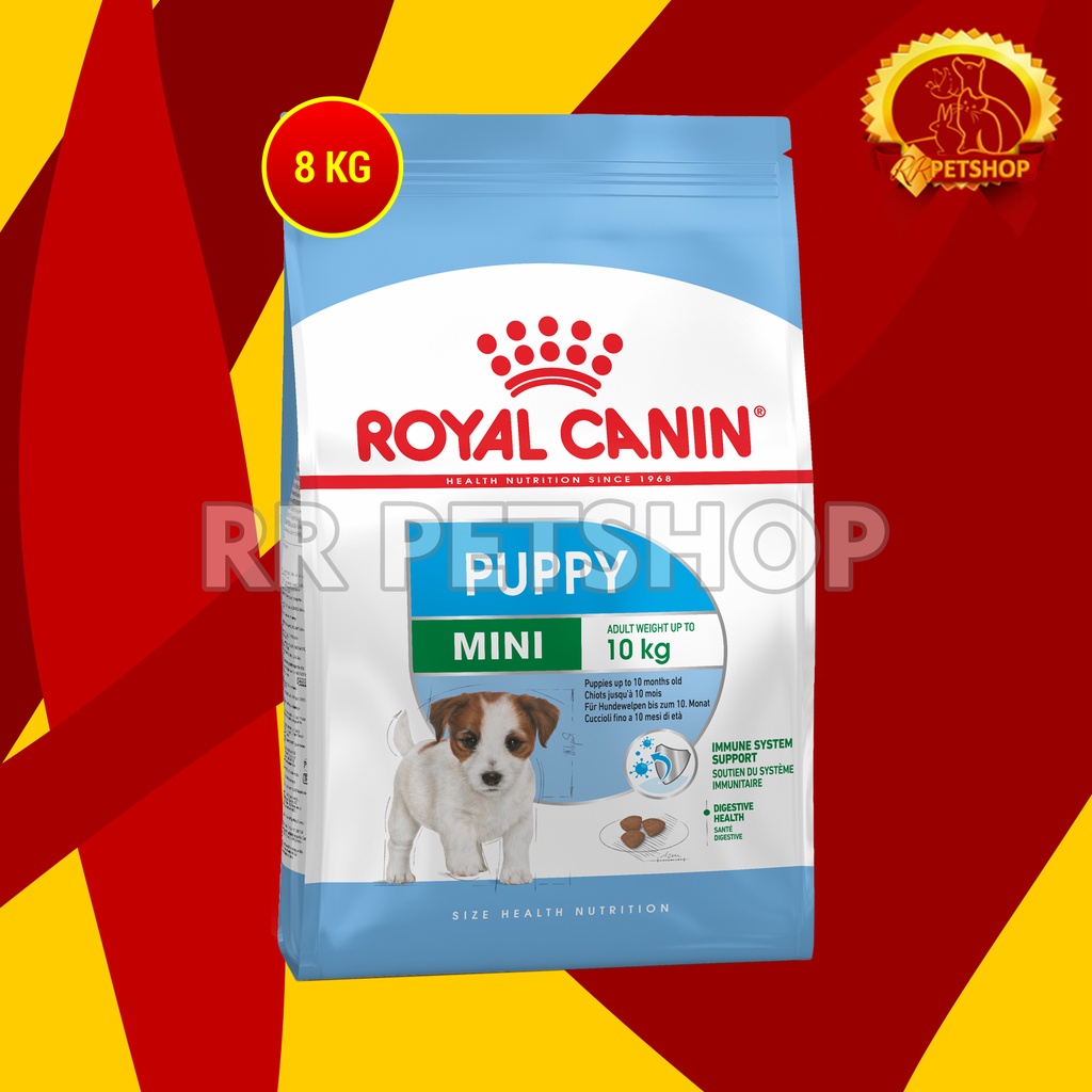 Makanan Anak Anjing Royal Canin Mini Puppy 8 kg Dog Food RC Junior 8kg