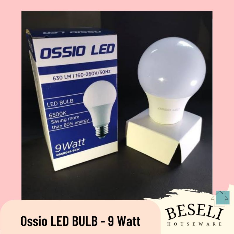 Lampu Ossio LED Bulb - 9 Watt