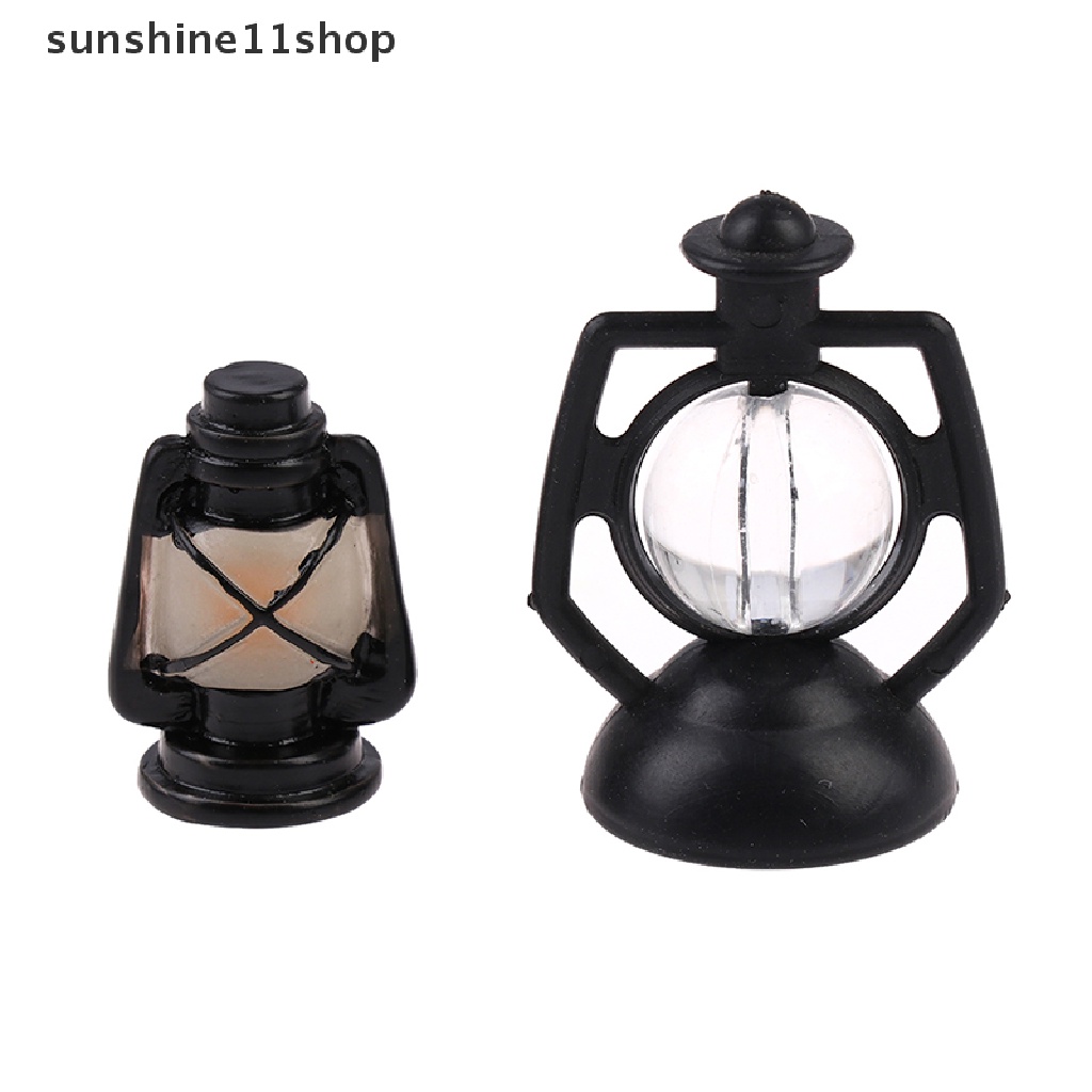 (SHO) Miniatur Lampu Minyak Skala 1: 12 Untuk Dekorasi Rumah Boneka