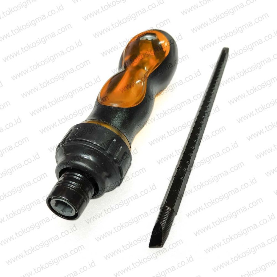 Obeng Set Bolak Balik 2 in 1 Reparasi Screw Driver Philips Slotted 645