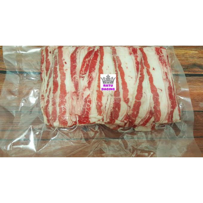 

Us Beef Slice / Daging Slice Usa @1Kg - High Recomend Bbshop555