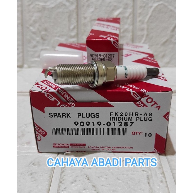 BUSI DOUBLE IRIDIUM INNOVA REBORN FORTUNER VRZ HILUX ORIGINAL SPARK PLUG INNOVA REBORN ORIGINAL