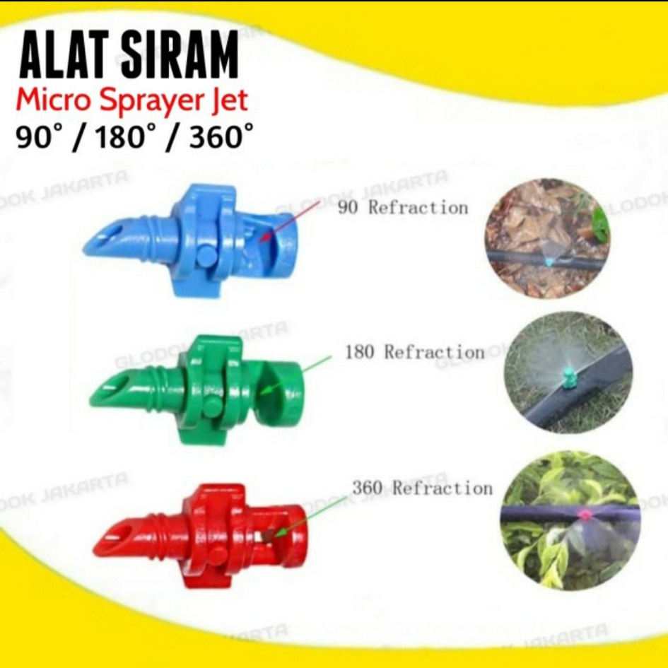 Alat Siram Tanaman Micro Sprayer Jet Mikro Aeroponik