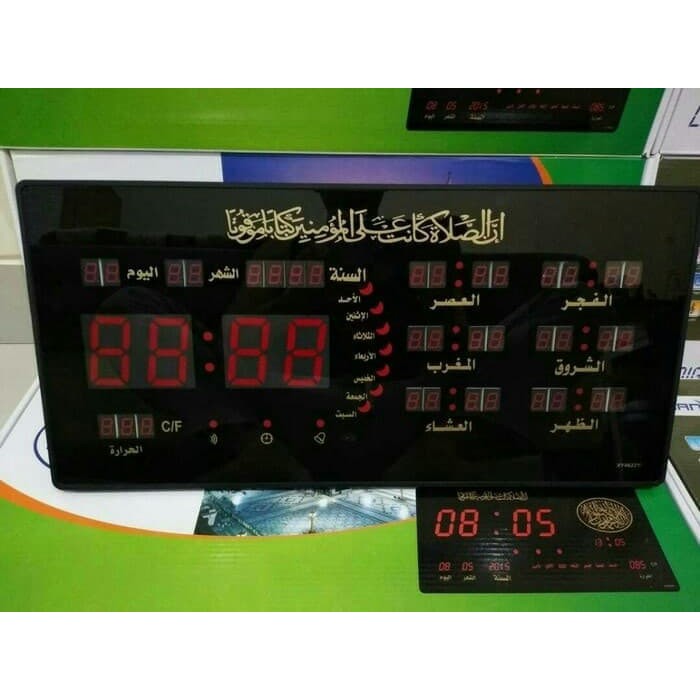 Promo COD Jam azan masjid waktu sholat 5 waktu adzan solat LED Digital XY 4622