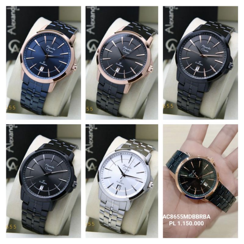 ALEXANDRE CHRISTIE PRIA AC 8655 / AC8655 ORIGINAL GARANSI RESMI 1 TAHUN