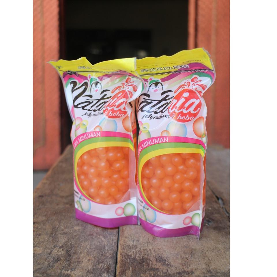 

[KODE 1231] Popping Boba Mango 500gram - Poping Boba Produksi Lokal halal - Bandar Powder
