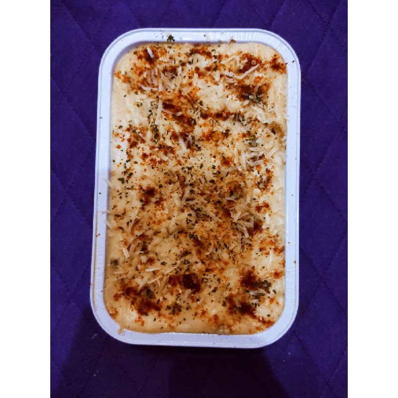 

Spaghetti Panggang dan Macaroni Schotel Home Made ukuran Medium