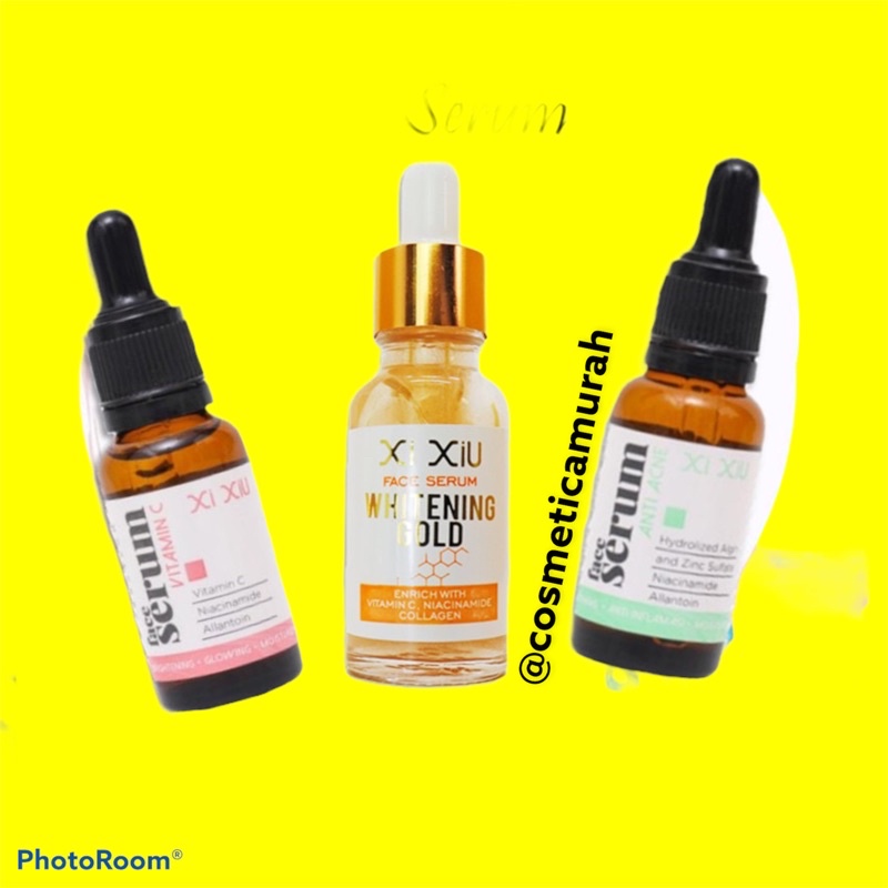 xi xiu face serum - xi xiu serum gold -- xi xiu serum vit c - xi xiu serum acne