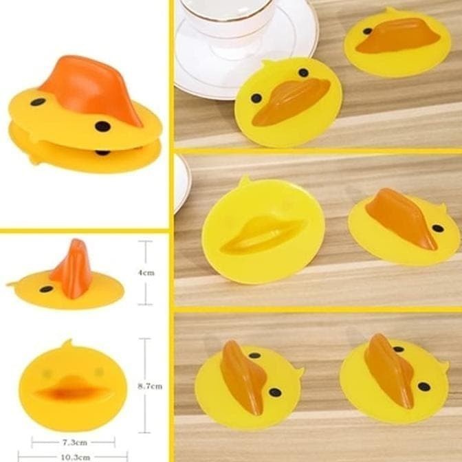 sarung anti panas model bebek lucu dapat 2pcs