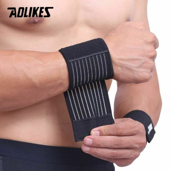 GOOD Wristband Support Pergelangan Tangan Gym | Wrist Band Strap Fitness