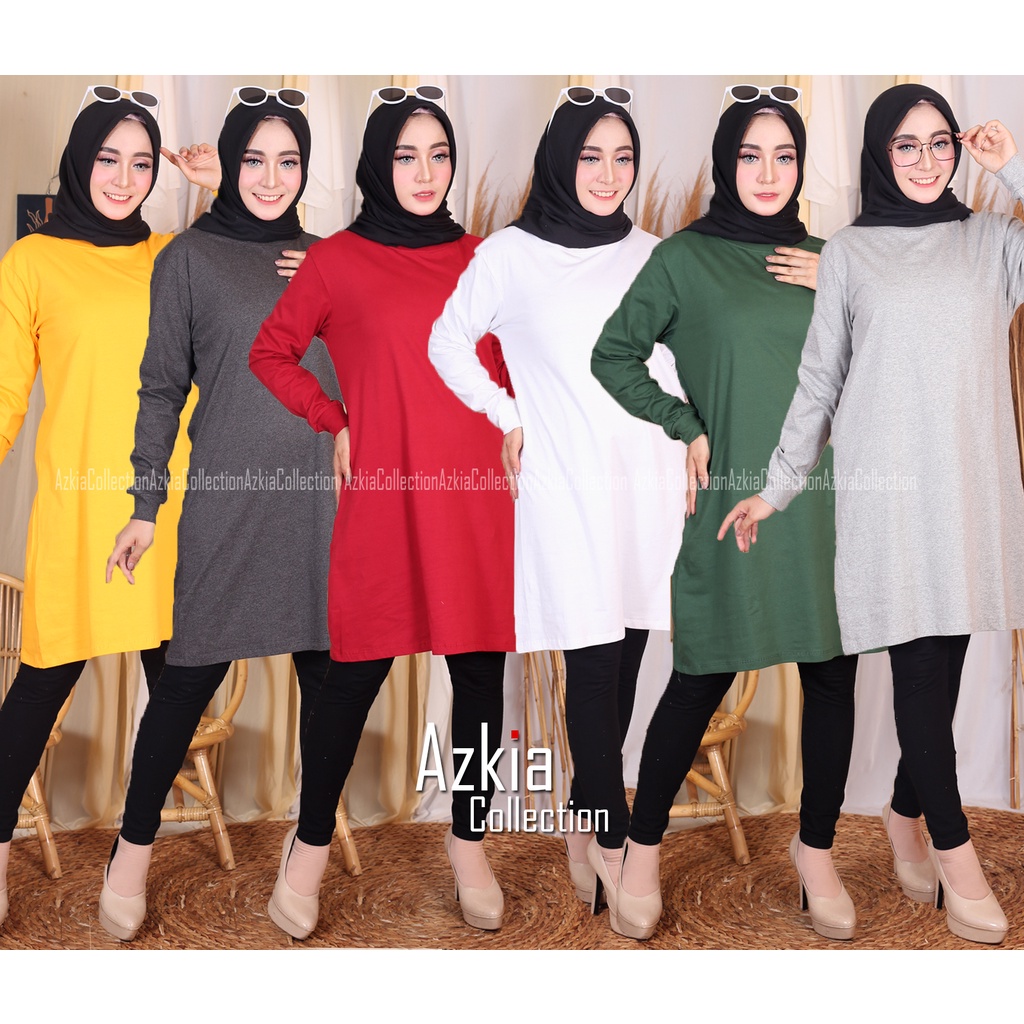 tunik wanita katun combed