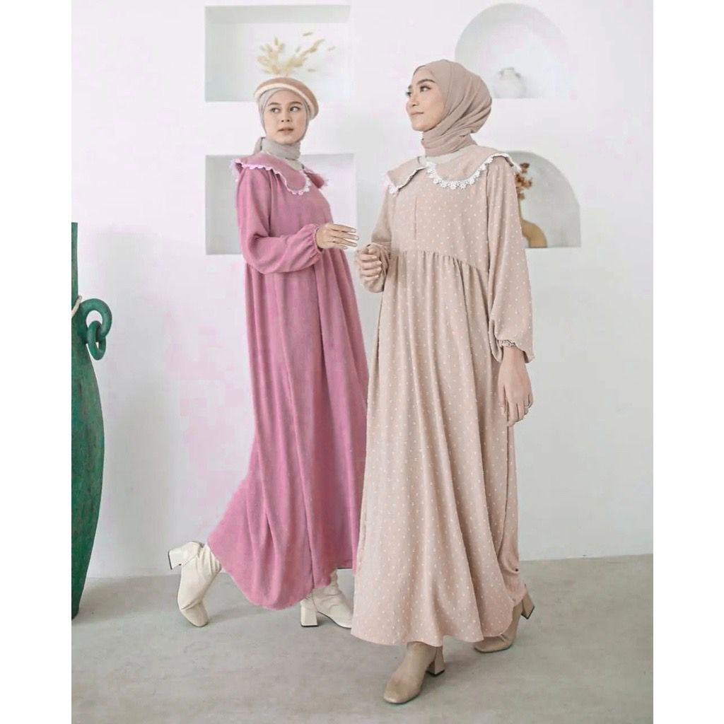 1KG MUAT 4PCS | SAKILA MIDI DRESS URAGIRI HIGH QUALITY PREMIUM HITS OOTD LEBARAN FASHION GROSIR WANITA TERMURAH