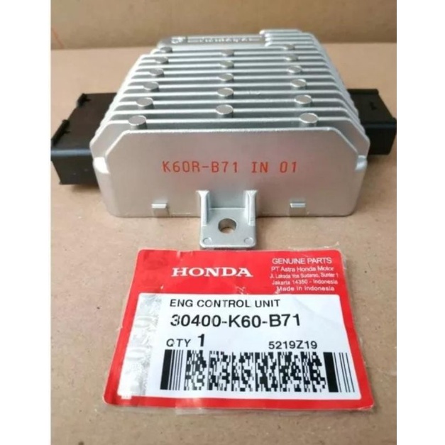 ECU ECM VARIO 125 LED NEW VARIO 150 HONDA K60R-B71- IN 01 30400-K60-B71 ORIGINAL ASLI AHM JAPAN RESM