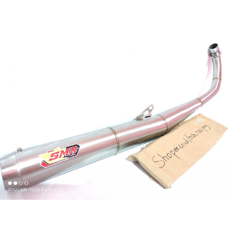 Knalpot Rx king Rx spesial Standar Racing Stnlis Anti karat SMR // suara garing rx king ninja satria