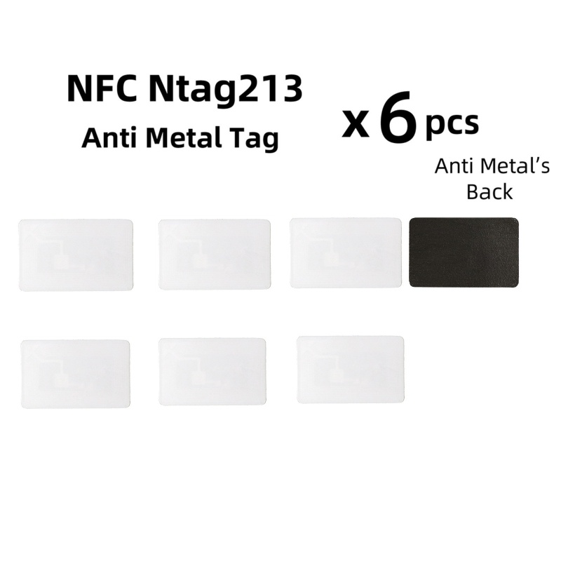 Vivi Kartu NFC Dengan 144x8 Bits NTAG213 Stiker NFC Untuk Kebanyakan Smartphone NFC-Enabled