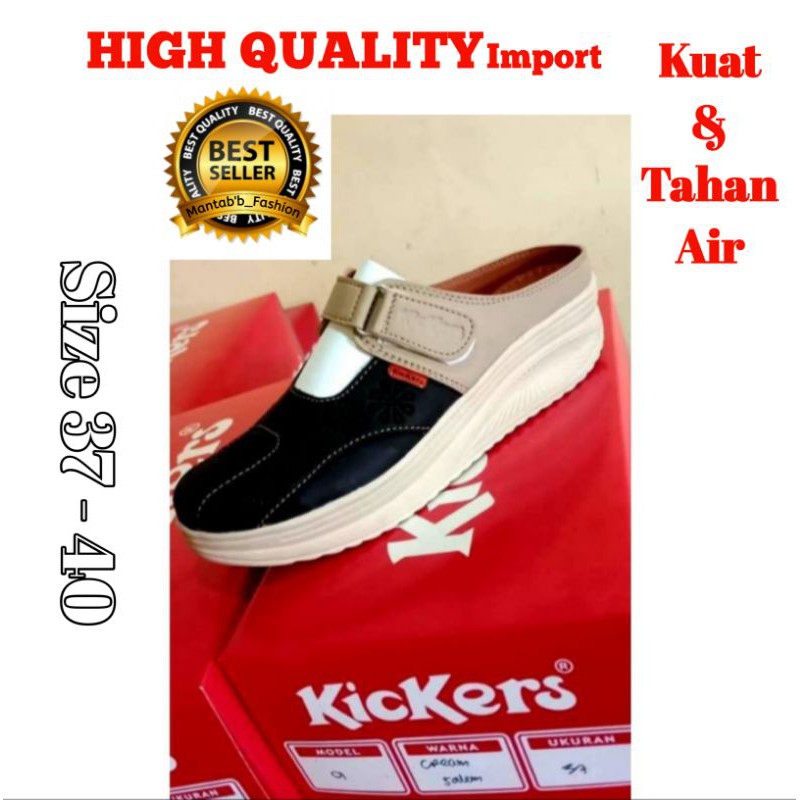 Sepatu Hak wanita, Sepatu Hak Kickers wanita, Sepatu wanita Hak 5cm, Sepatu sandal wanita Kickers
