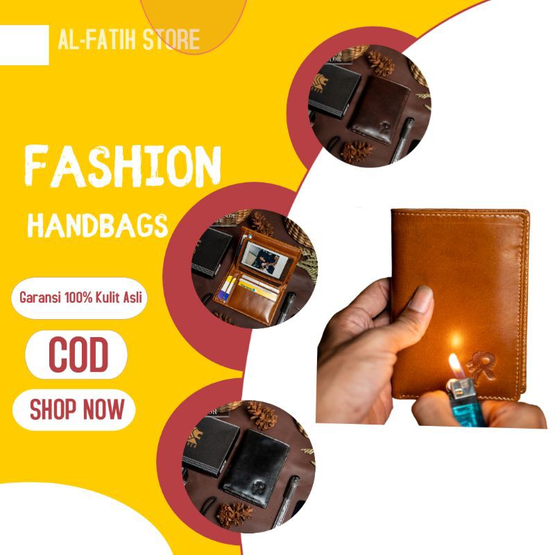 Dompet Kulit Pria Original Ranger Wallet Dompet Cowok Kulit Asli