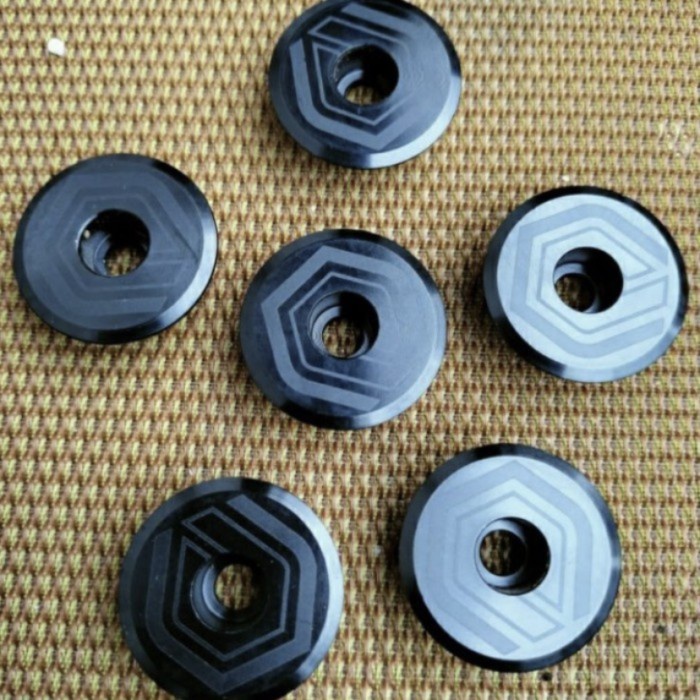 Tutup Stem Top Cap Headset Sepeda lengkap baut originial Polygon