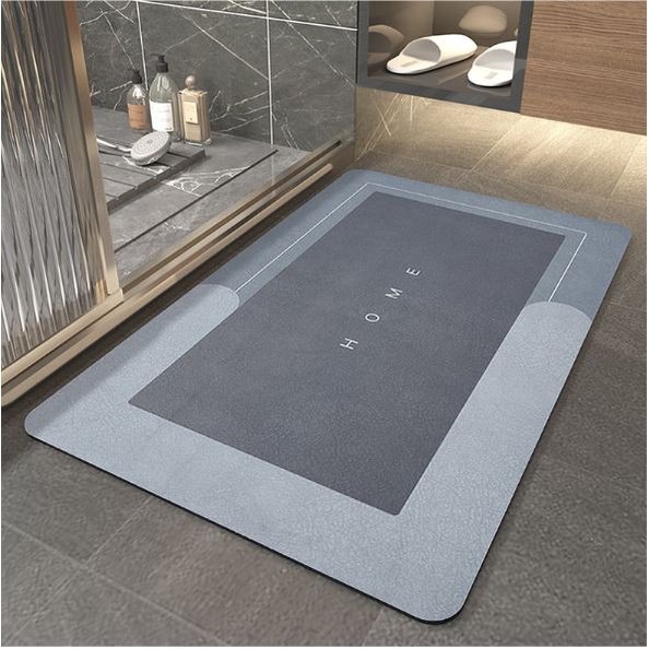Karpet Toilet Kekinian Kering Motif Lembut Premium Estetik Y5U2 Terlaris Anti Licin Original Besar T
