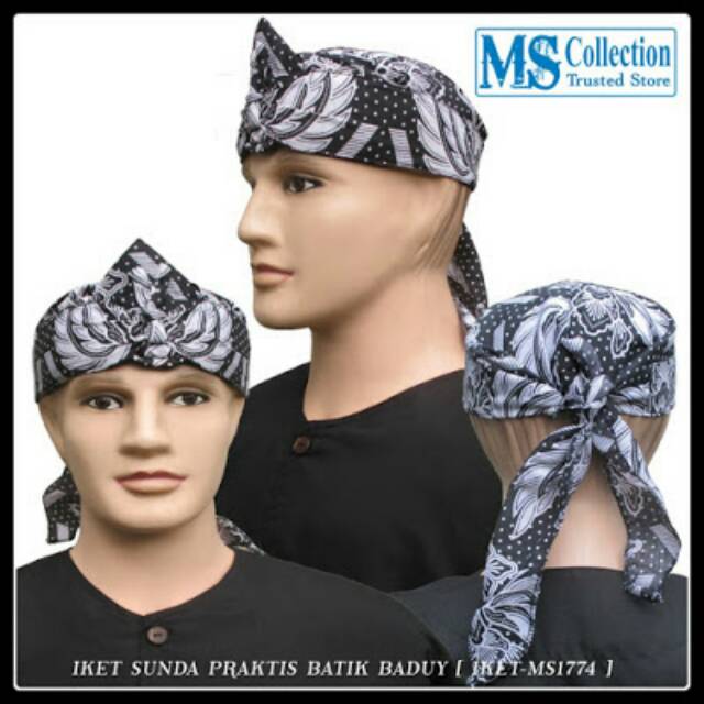 IKET SUNDA PRAKTIS BATIK PUTIH