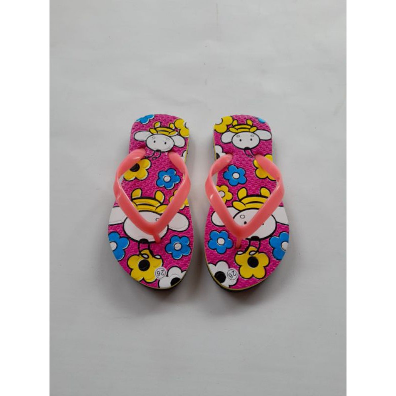 JB Sandal spon anak motif lebah