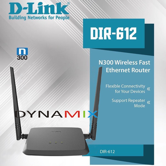 D-Link DIR-612 Wireless-N300 Router | DLink GARANSI RESMI