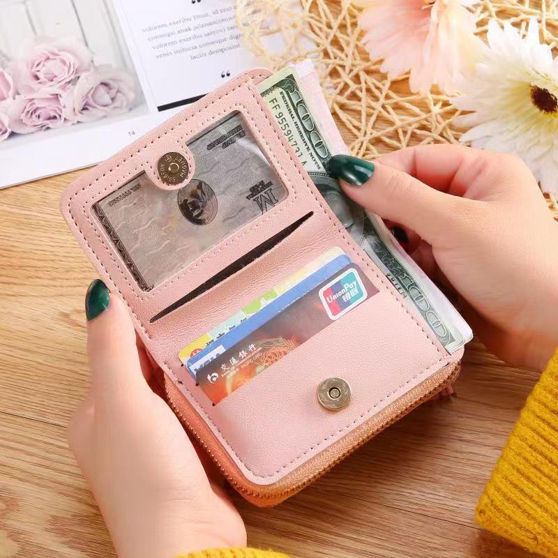 *ALIBABA1688*COD DOMPET IMPOR LIPAT PENDEK DOMPET LIPAT MINI WANITA IMPORT MURAH REAL PICT