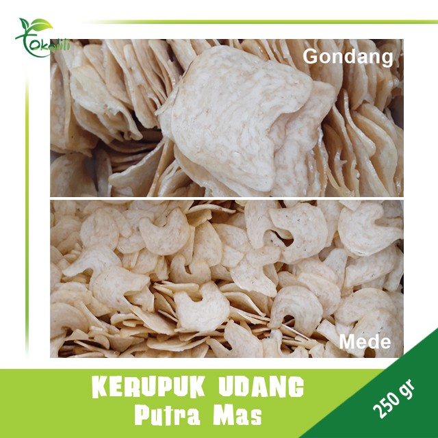 

Kerupuk udang putra mas/walet RWM RUM 250 gr