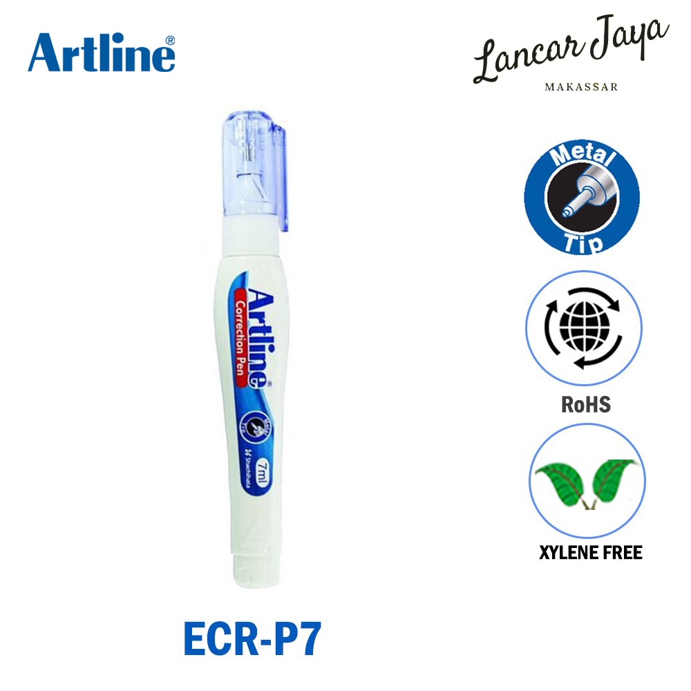 

Correction Fluid Pen Cairan Koreksi Penghapus Cair Artline ECR-P7