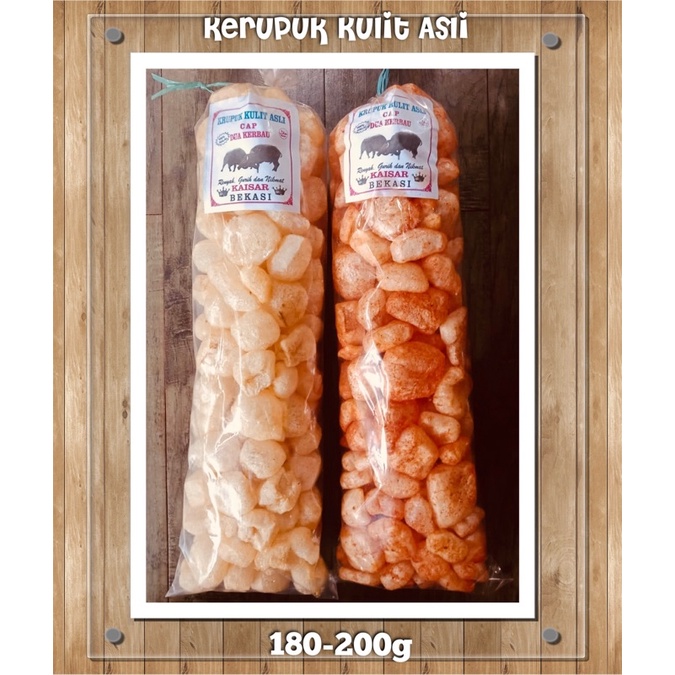 

Kerupuk Kulit Sapi Asli 140 gr