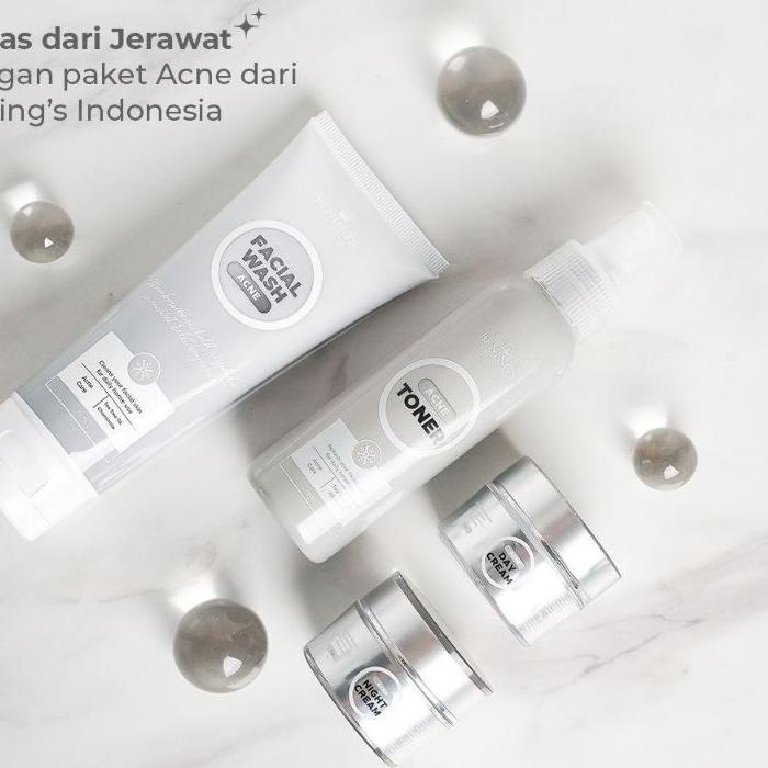 BENING SKINCARE DR OKY PRATAMA PAKET ACNE/BENINGS CLINIC/BENING SKINCARE/PAKET KECANTIKAN