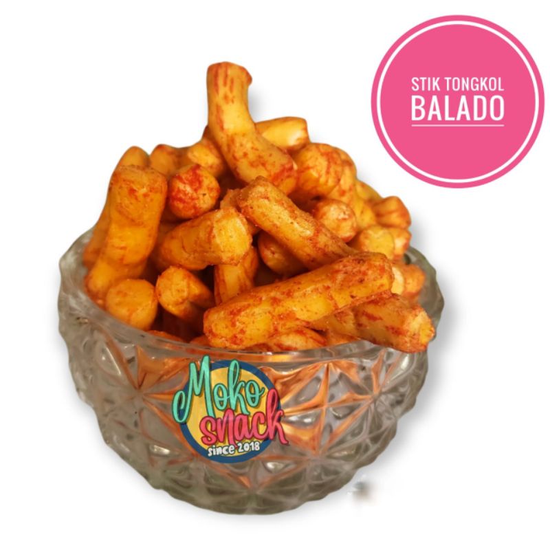 

cemilan kiloan Stik Tongkol Balado/ori/lombok ijo 250gr