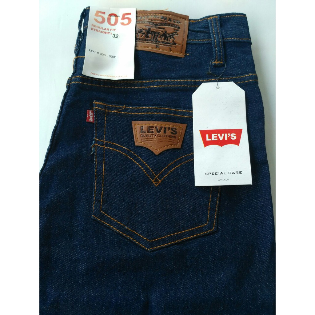 Celana Jeans Panjang Pria Regular Fit Size 27-44