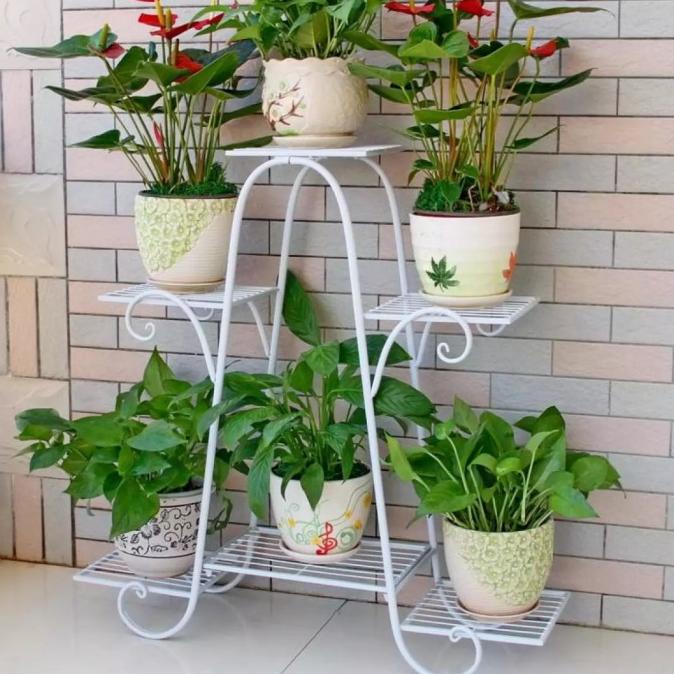 Rak Bunga Besi 6 Susun Kode 262