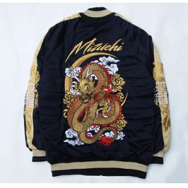 Sukajan - Mizuchi Black Satin