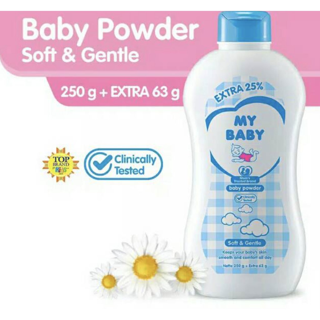 Bedak My Baby Talk 250gr Xtra fill