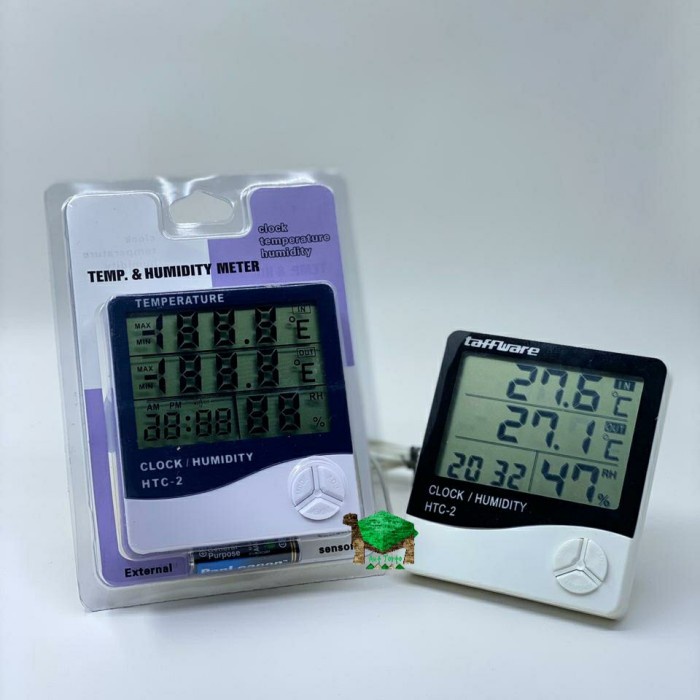 Thermometer Hygrometer Digital HTC 2 - Termometer Higrometer
