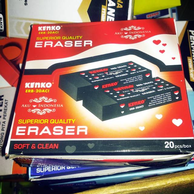 

Penghapus KENKO Hitam (aku cinta Indonesia)