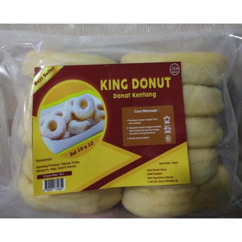 

donat kentang isi 10pcs donuts Frozen