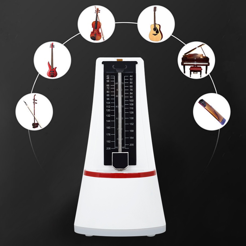 Metronome Mekanik Rhythm Pendulum Untuk Gitar / Piano / Biola
