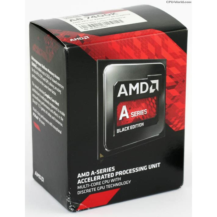 "AMD Kaveri A6-7400K FM2  (Radeon R5 Series) AMD FM2"