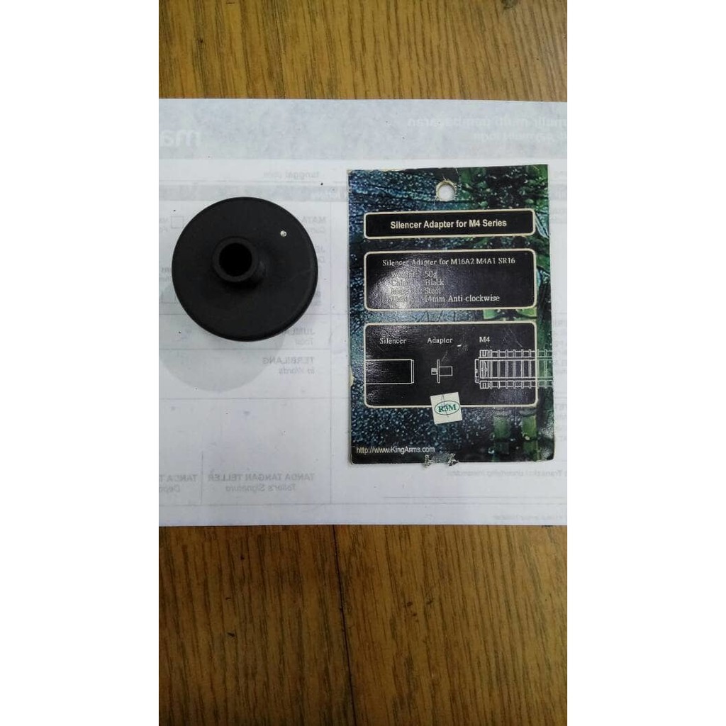 silencer adaptor m4 king arms