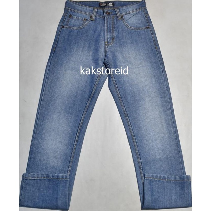 Celana Panjang Pria Emba Jeans Denim Muda Reguler Cje 19 Original & Re Lixiaomei